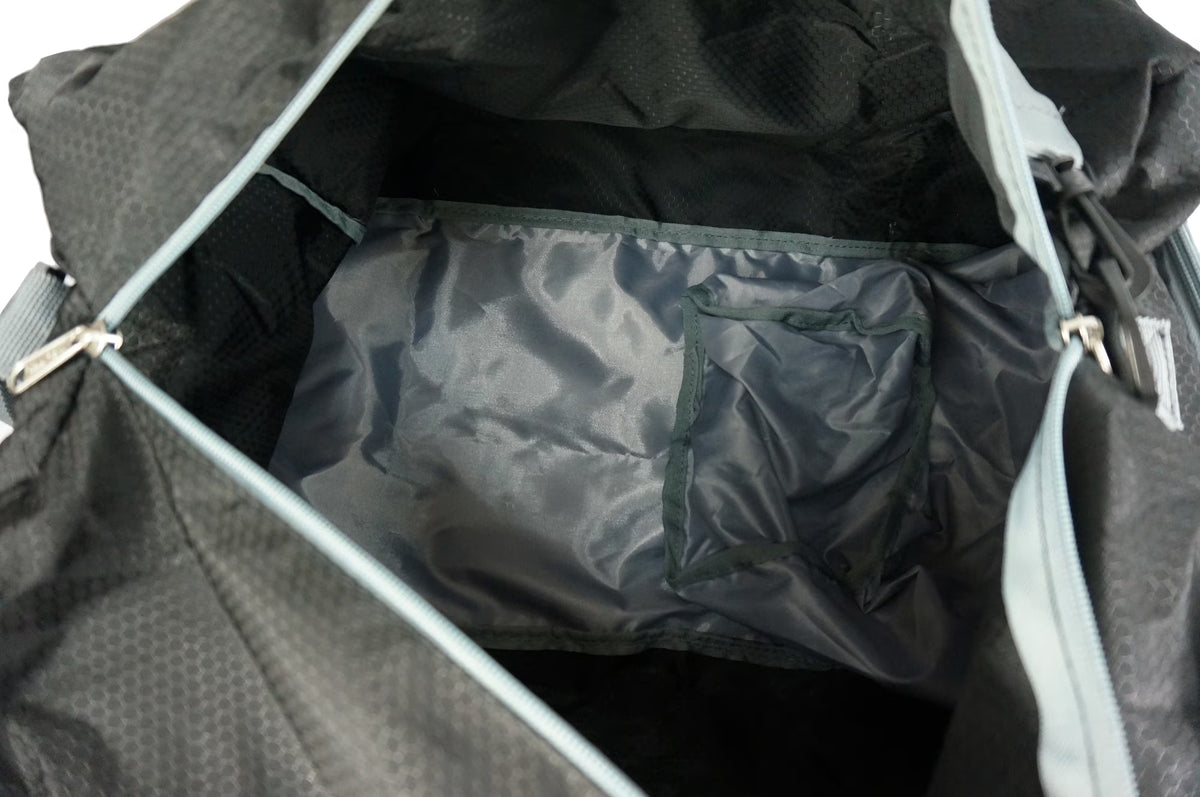 travel-duffle-bag-foldable-shoe-compartment-black