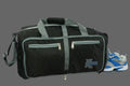 28" Foldable, Durable Duffel Bag. Lightweight Travel, Sport Gym Bag with Shoe Compartment, Black