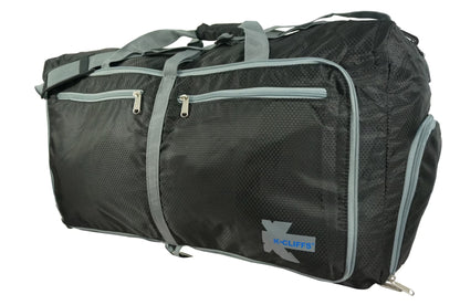 travel-duffle-bag-foldable-shoe-compartment-black