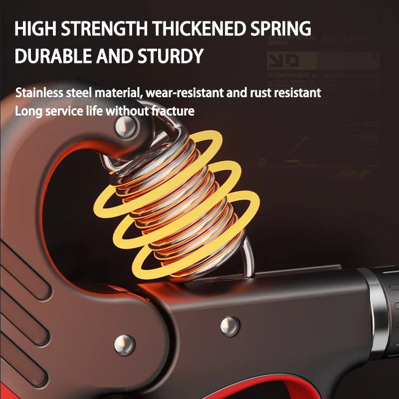 5-60100150Kg Grip Strength Gym Wrist Expander Hand Strengthener Adjustable Muscle Recovery