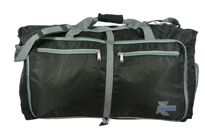 travel-duffle-bag-foldable-shoe-compartment-black