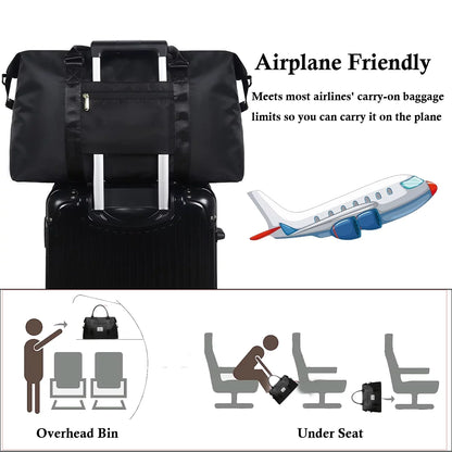 waterproof travel duffle bag for women