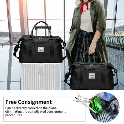 waterproof travel duffle bag for women
