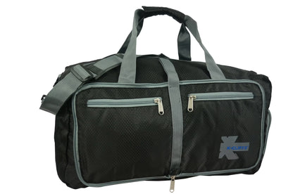 travel-duffle-bag-foldable-shoe-compartment-black