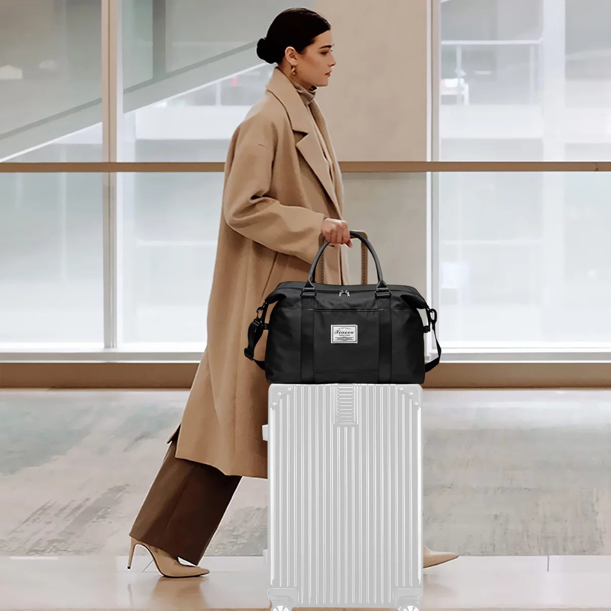 waterproof travel duffle bag for women